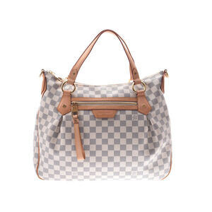 LOUIS VUITTON Damier Azur White Evora Bag Handbag